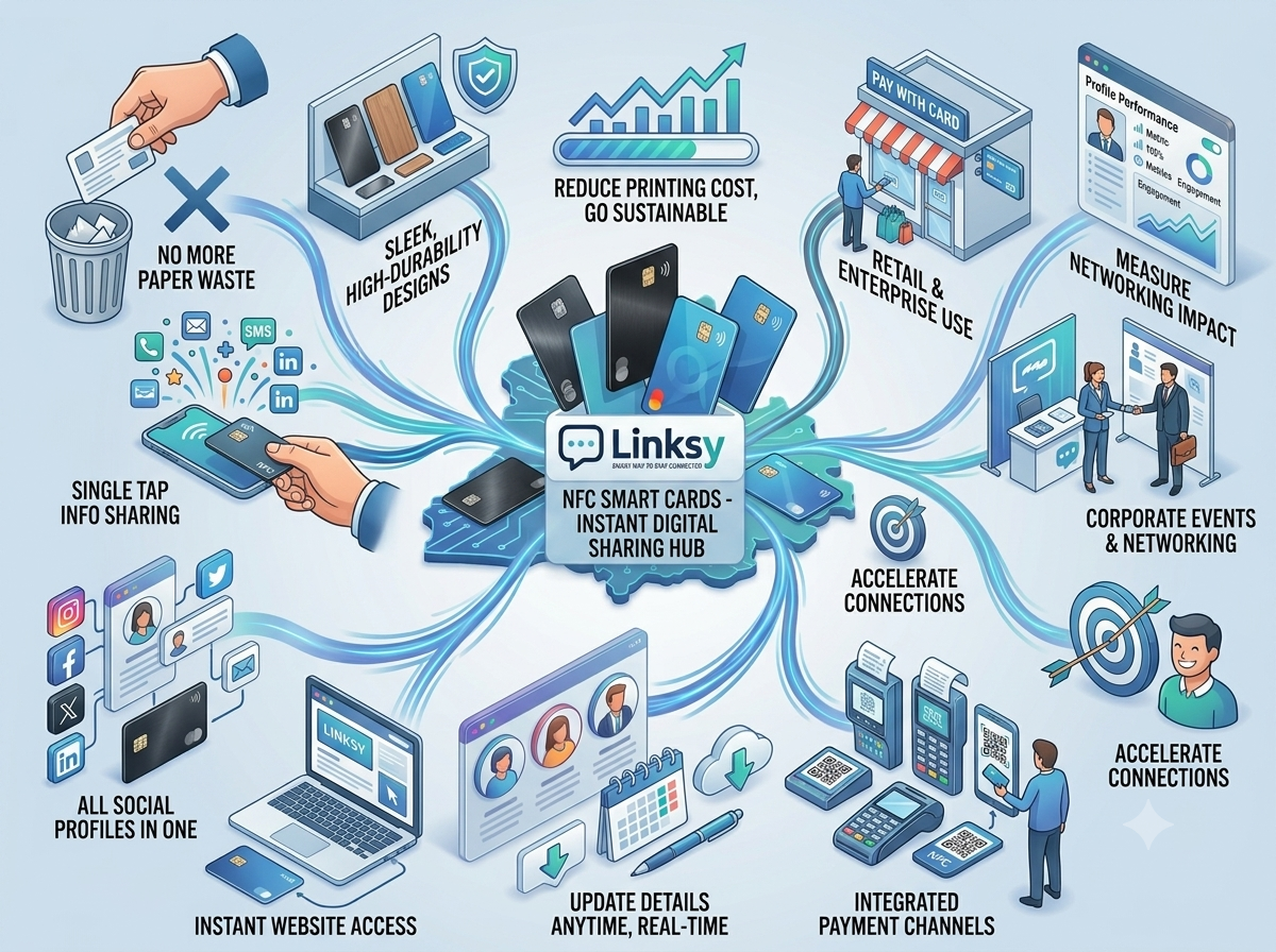 Linksy Digital NFC Smart Business Cards